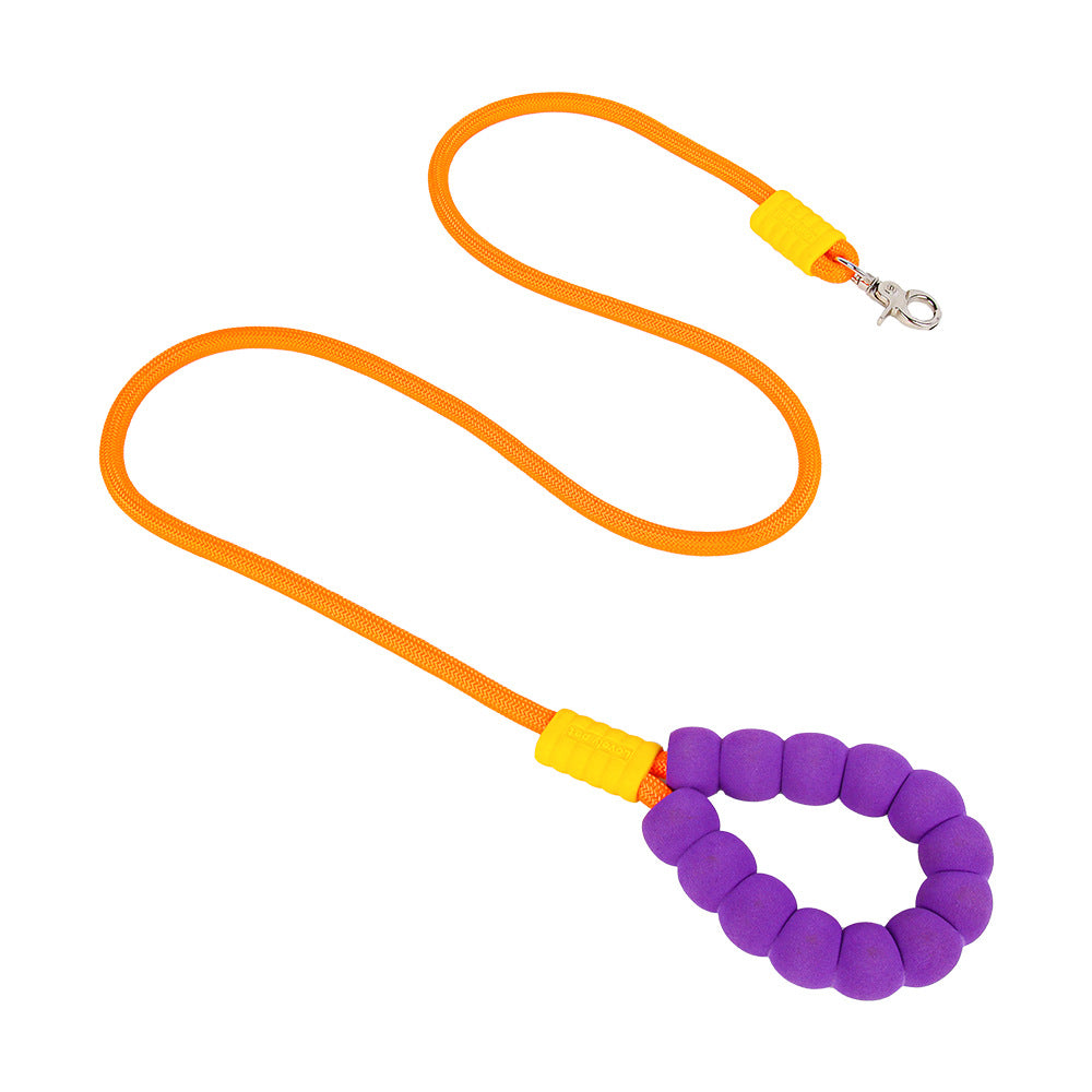 Color-Pop Foam Handle Dog Leash & Harness Sets
