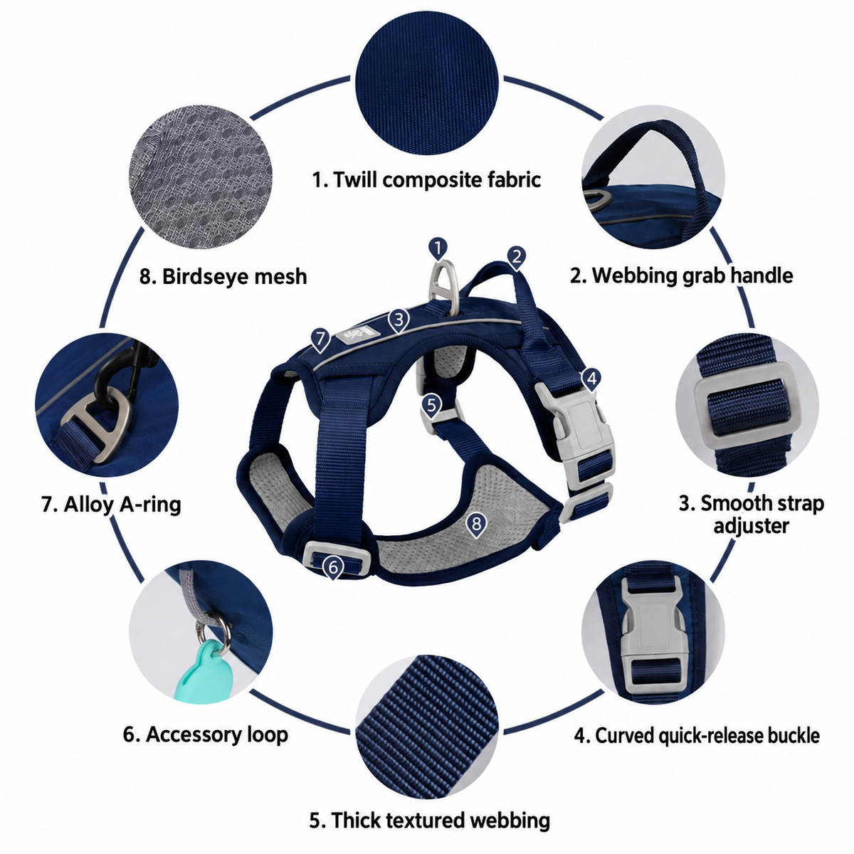 Reflective Everyday Dog Harness