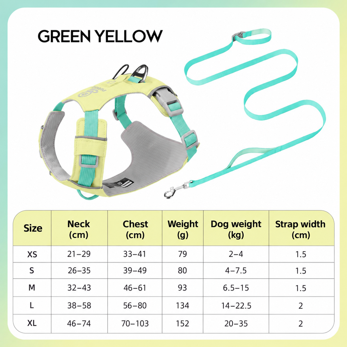 Dog Harness & Leash Set