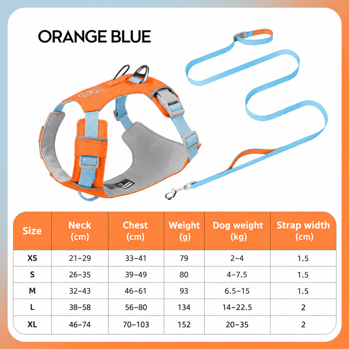 Dog Harness & Leash Set