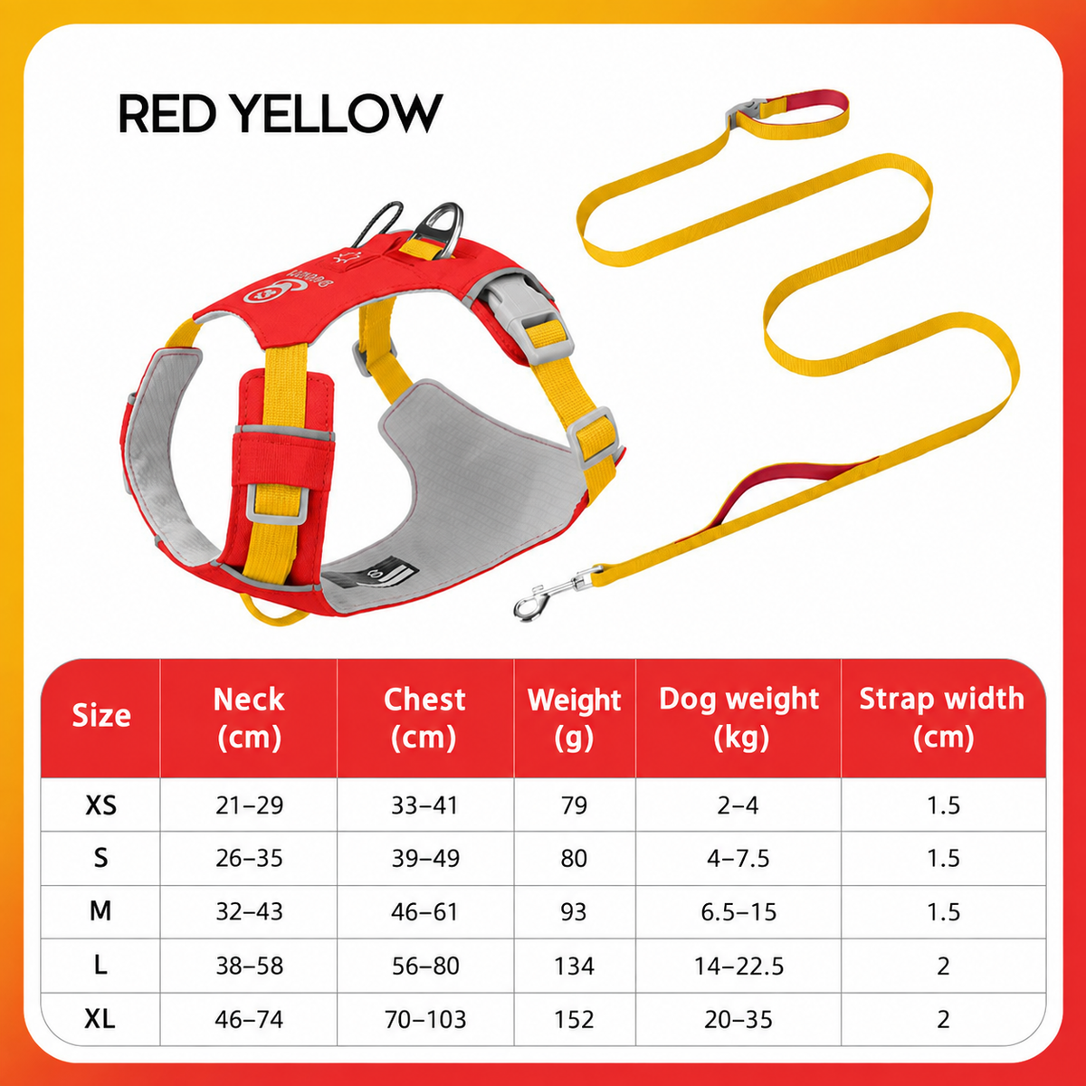 Dog Harness & Leash Set
